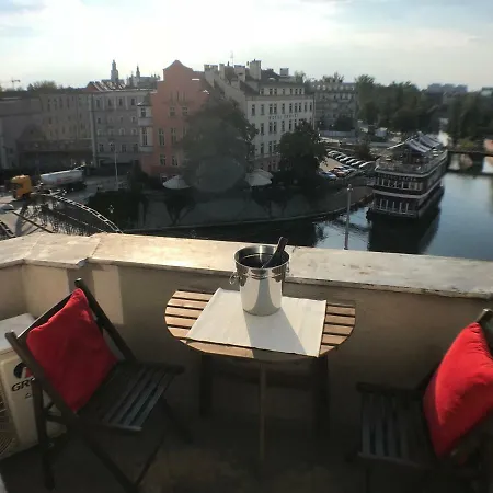 アパート Cityaparts-private Apt. River View ヴロツワフ